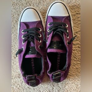Womens Converse Purple Size 7